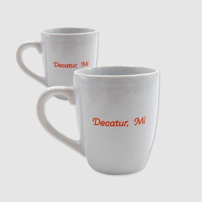 Decatur Custom Ceramic Coffee Mug