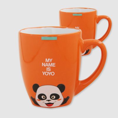 orange mug coffee mug 350ml