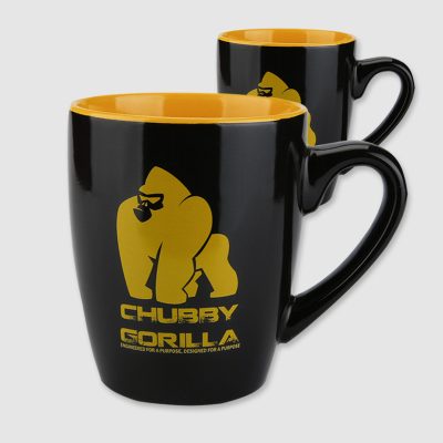 black coffee mug