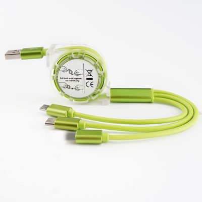 green Multi Charging Cable