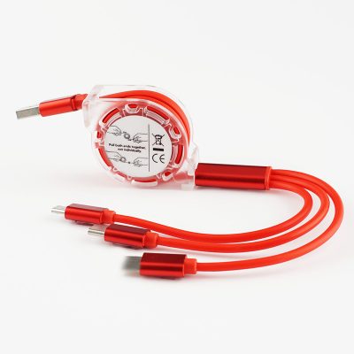 red Multi Charging Cable