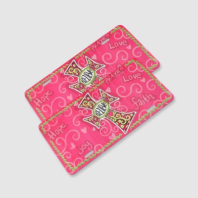 pink Customized Digital Print Ad Plate