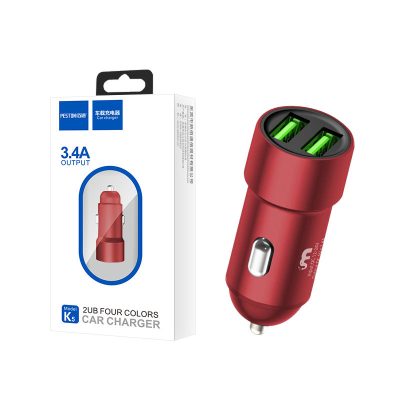 USB Charger in red with box