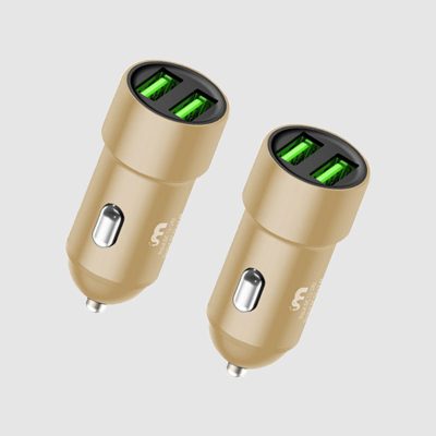 USB Charger in golden