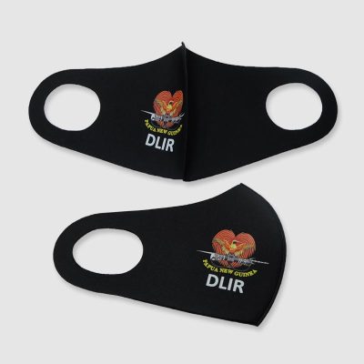 Heat Transfer Logo Custom 3D Soft Neoprene Face Cover Masks
