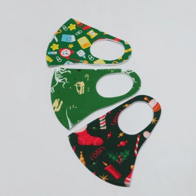 Digital Print Custom 3D Soft Neoprene Face Cover Masks