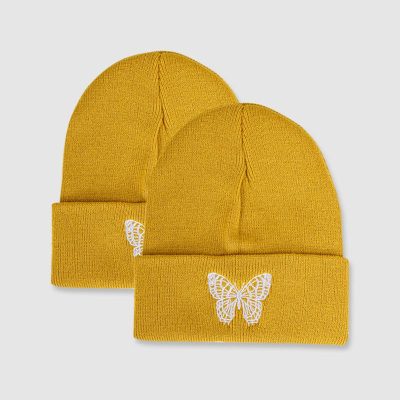 yellow Fisherman Beanies