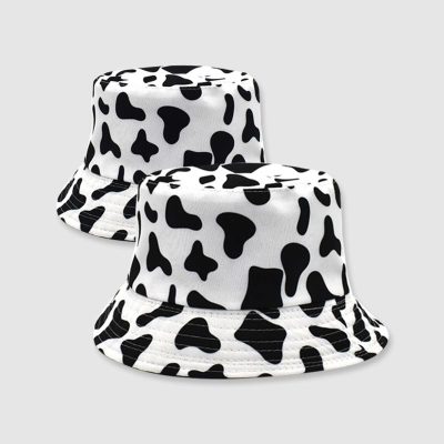 cow texutre fisherman hat