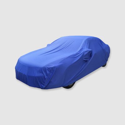 blue car cover