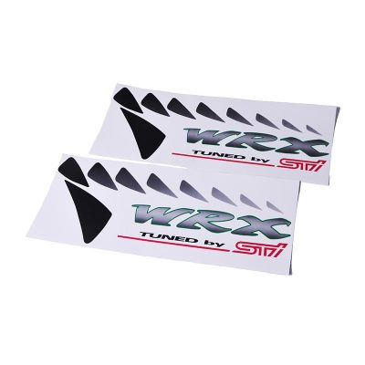 rectangle car sticker