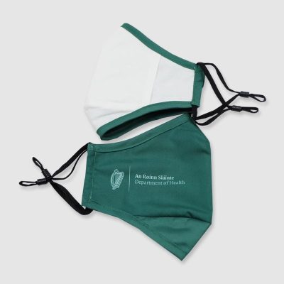 3-Layer Reusable Adjustable Custom Face Mask-green