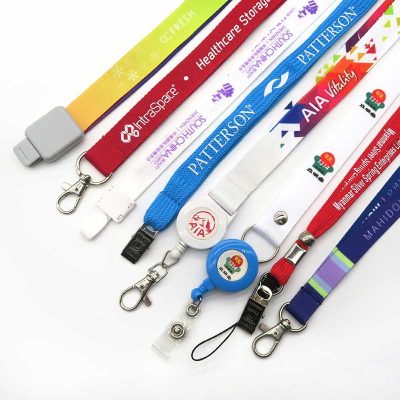 different attachments on lanyard