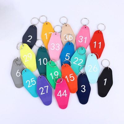 colors of the plastic key tag