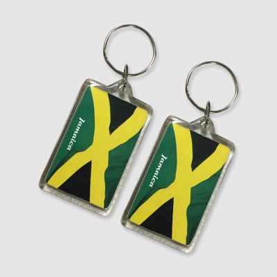 Rectangle Acrylic Keyring