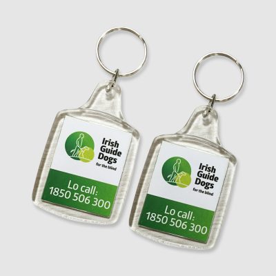 Square Acrylic Keytag