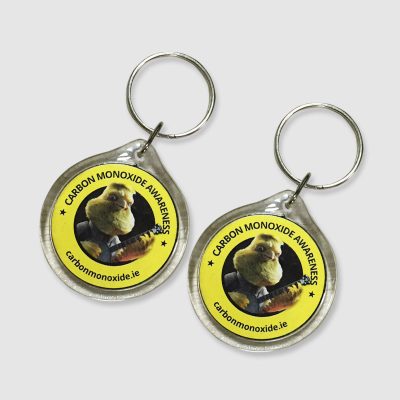 Round Acrylic Keytags