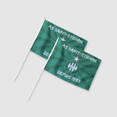 green hand flag