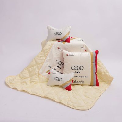 audi pillow, blanket
