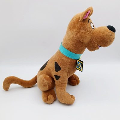 plush dog side view