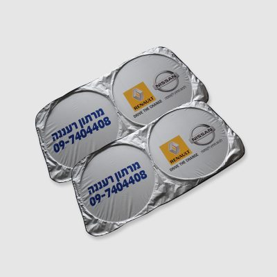 nissan print sun shade