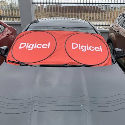 DIGICEL red sunshade