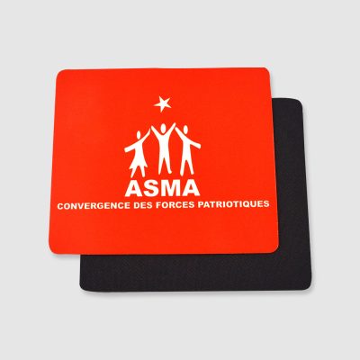 red mouse pad