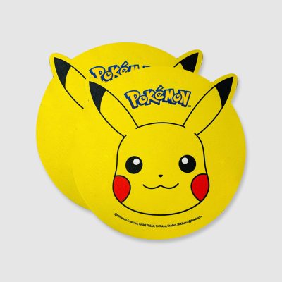 yellow print mouse pad