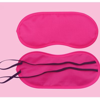 rose pink eye mask
