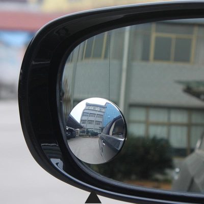 mirror on car mirror