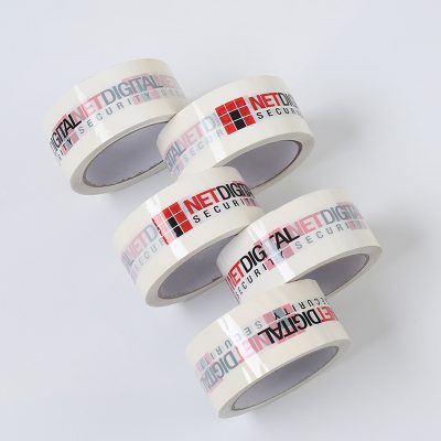 white packaging tape