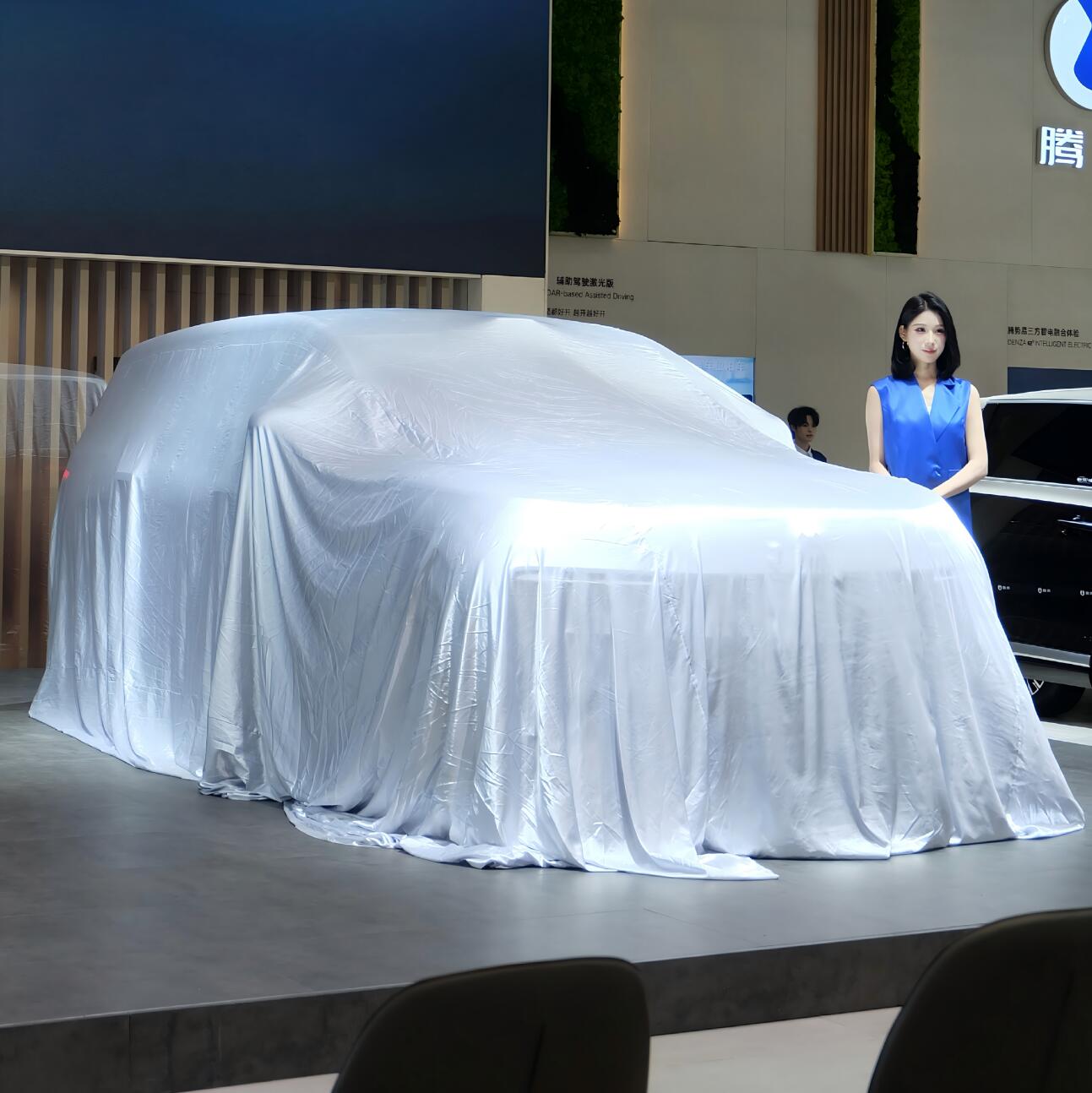 Custom Showroom Cover Dustproof 1 car reveal cover1