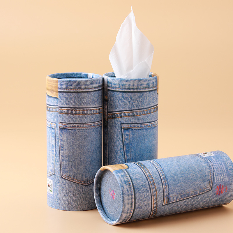 Round Canned Car Facial Tissues 2 Round Canned Car Facial Tissues - Image 2