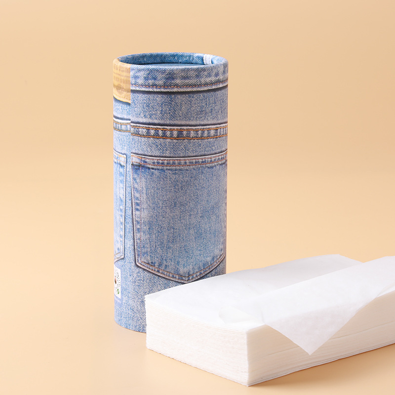 Round Canned Car Facial Tissues 4 Round Canned Car Facial Tissues - Image 4