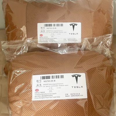 tesla car neck rest