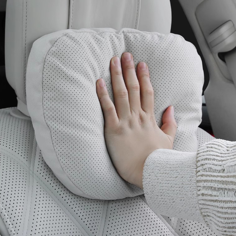 All-fit Breathable Car Neck Pillow 1 gray Breathable Car Neck Pillow