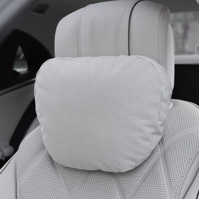 grey Breathable Car Neck Pillow