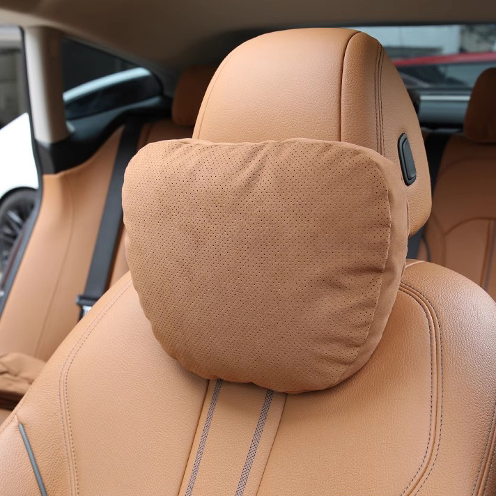 All-fit Breathable Car Neck Pillow 4 brown Breathable Car Neck Pillow