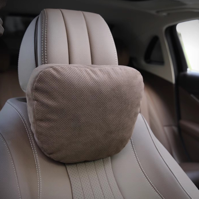 All-fit Breathable Car Neck Pillow 5 coffee color Breathable Car Neck Pillow
