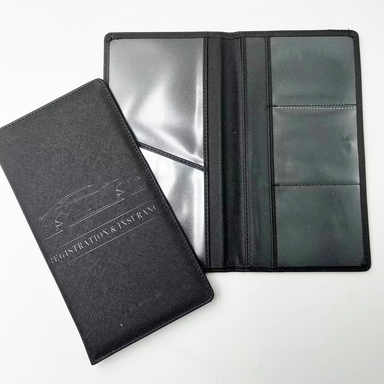 Customized Insurance and Registration Holder 3 6 pockets document holder